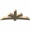 Ekena Millwork Davenport Rough Sawn Timber Gable Bracket, Douglas Fir, 72"W x 30"H x 6"D x 6"F, 10/12 Pitch GBW072X30X0606DAV00RDF - alternate 2
